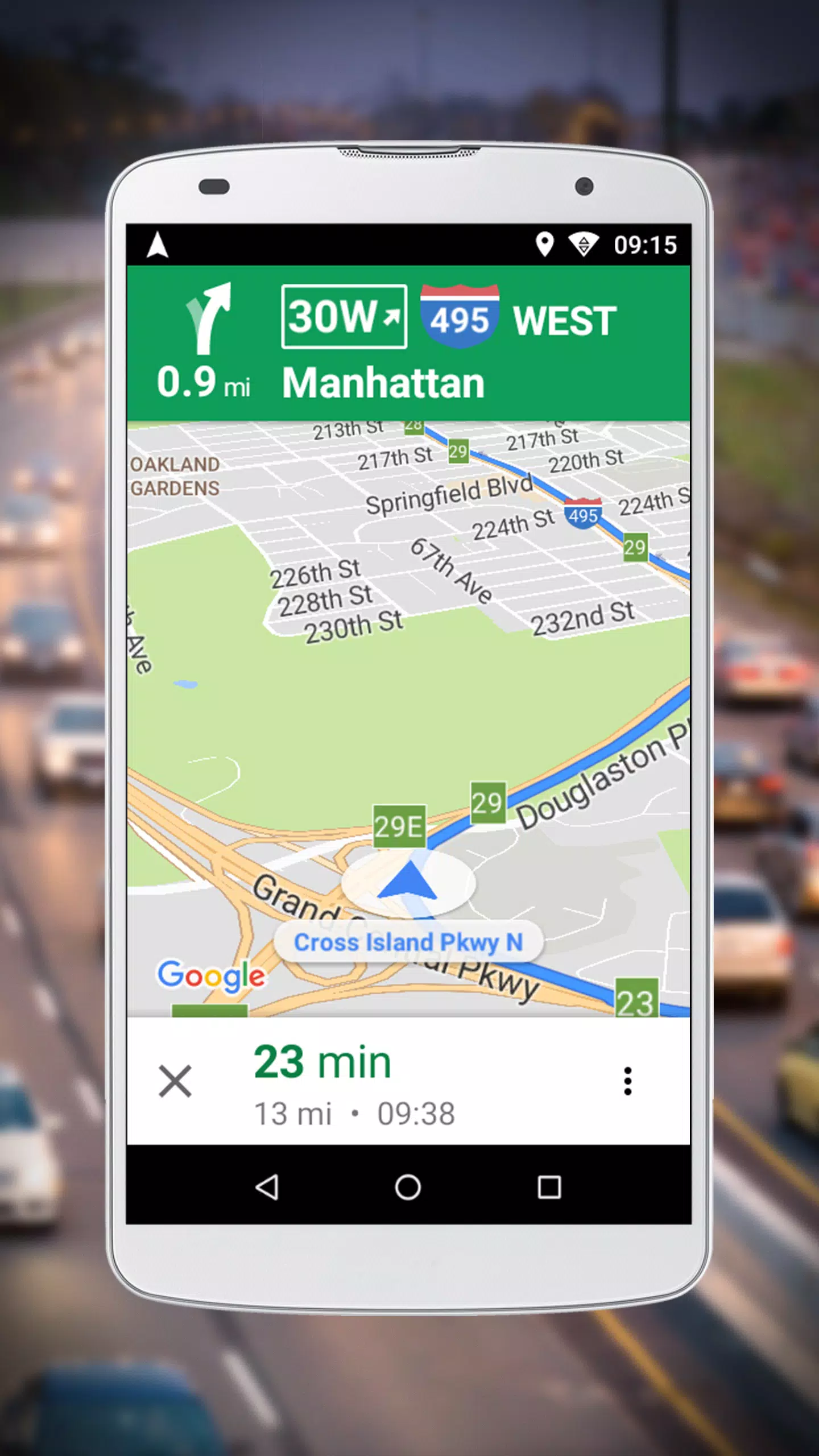 Navegación para Google Maps Go Captura de pantalla 1