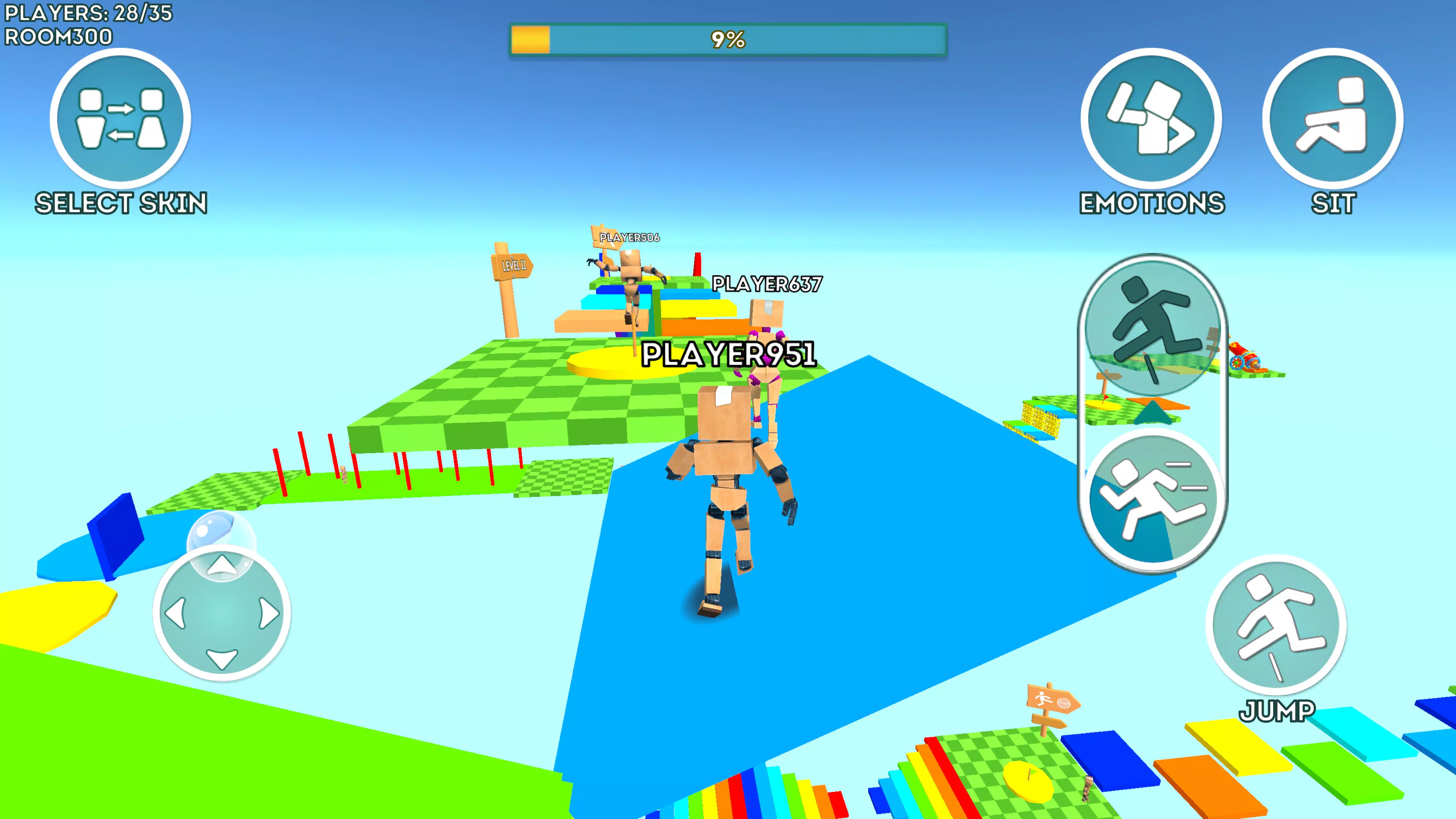 Mega Easy Parkour for Obby 스크린샷 3