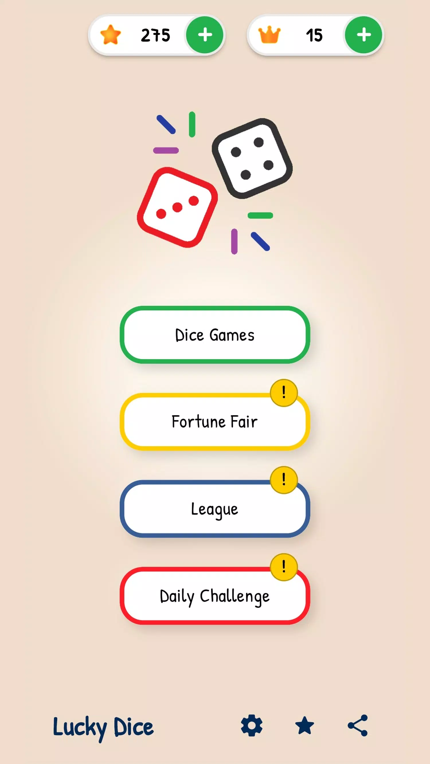 Lucky Dice Screenshot 1