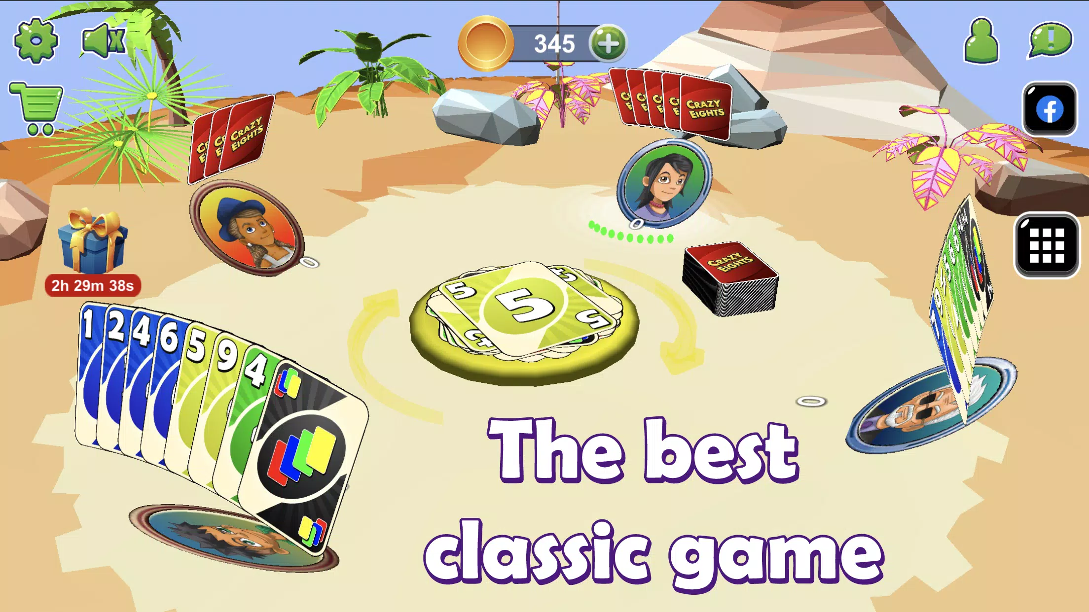 Crazy Eights 3D应用截图第1张