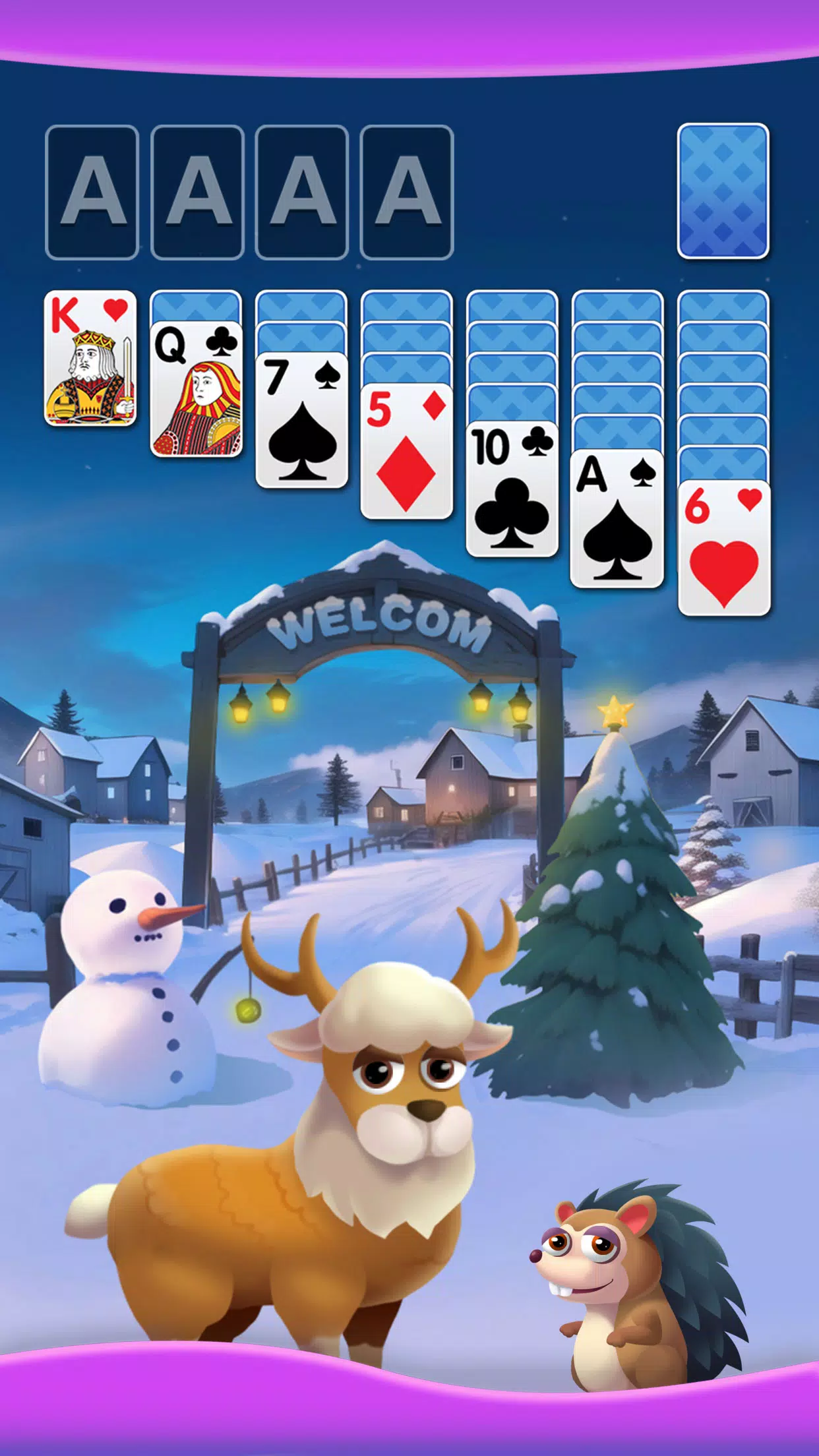 Solitaire Klondike Card Game ภาพหน้าจอ 3