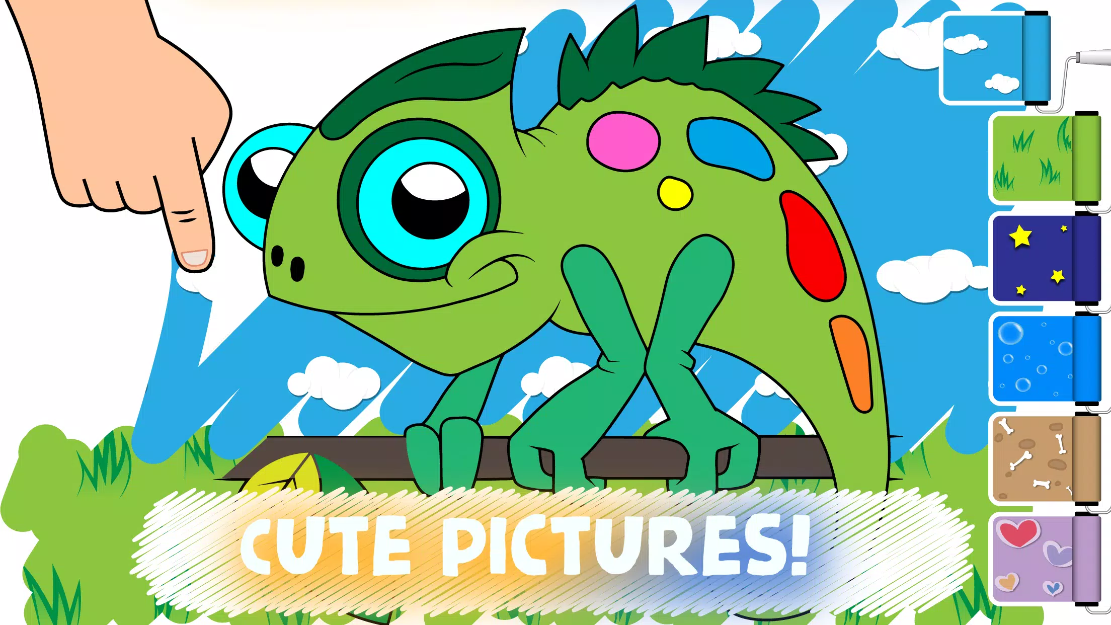 Easy coloring pages for kids应用截图第4张
