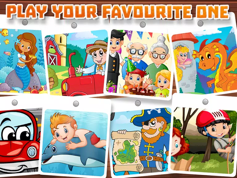 Princess Jigsaw Puzzles Kids Captura de tela 3