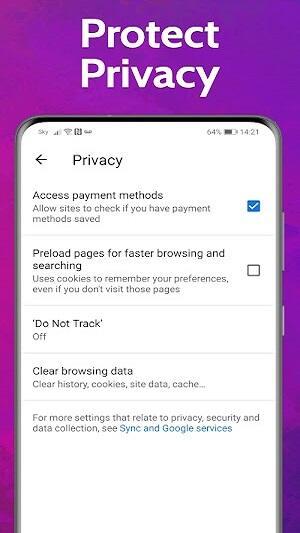 UPX: Unblock Sites VPN Browser Screenshot 4