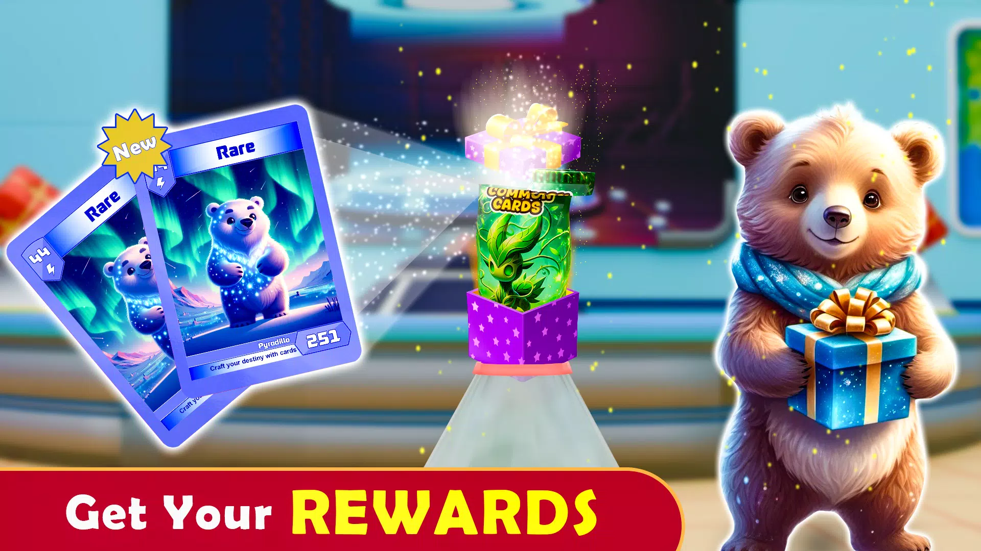 Monsters Card Collector Game應用截圖第4張