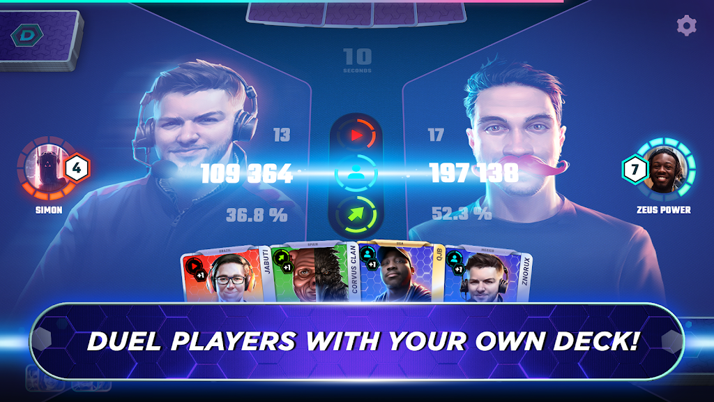 DHeroes: CCG (Trading Cards) ภาพหน้าจอ 1
