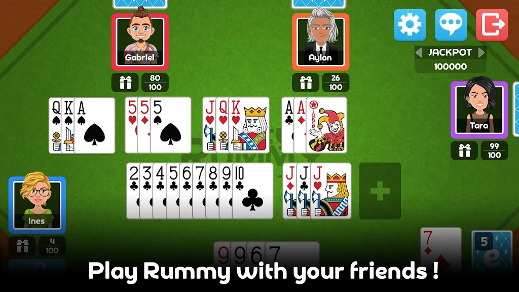 Multiplayer Rummy Game應用截圖第3張