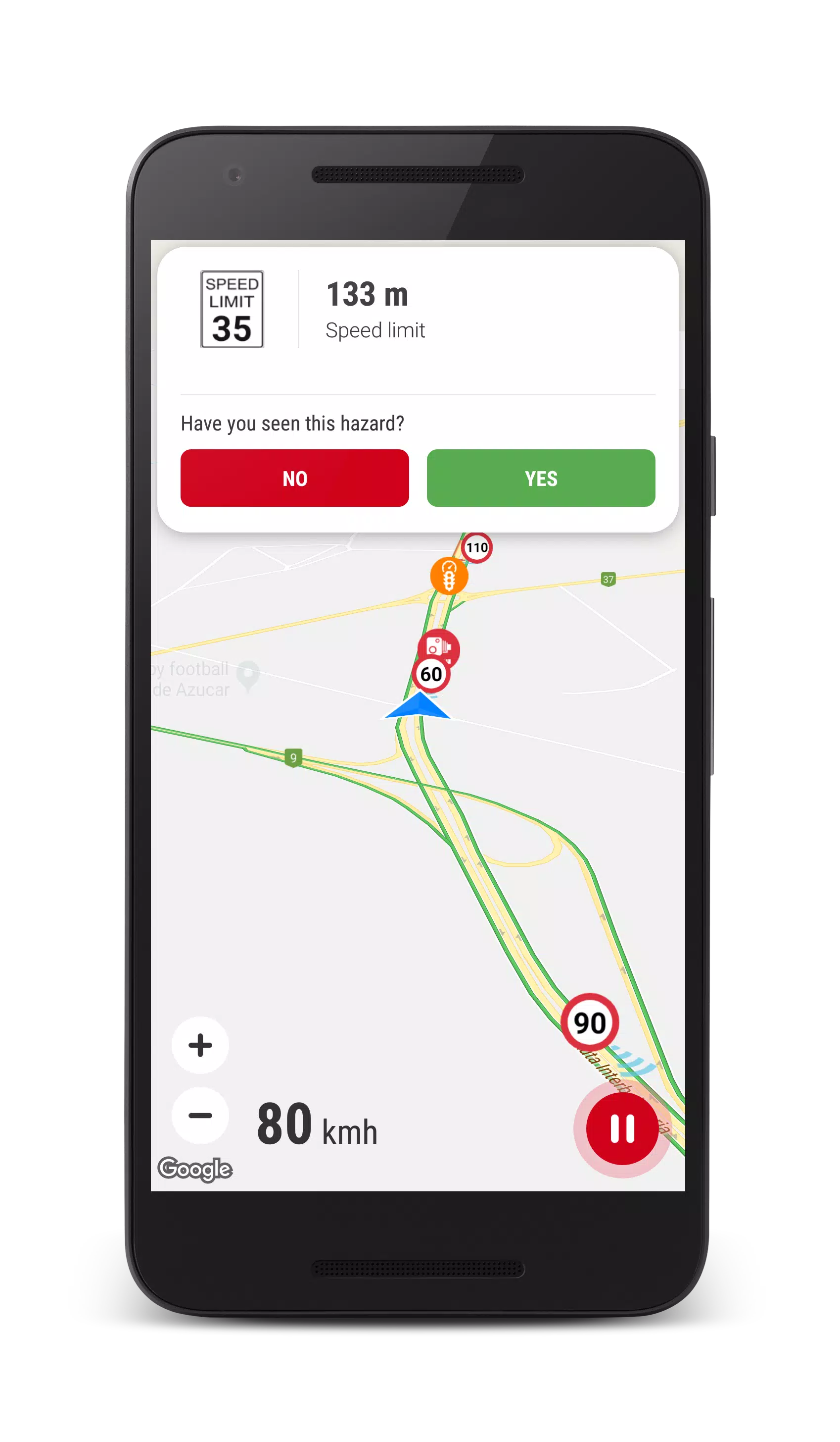 Schermata Speed Camera Detector 2