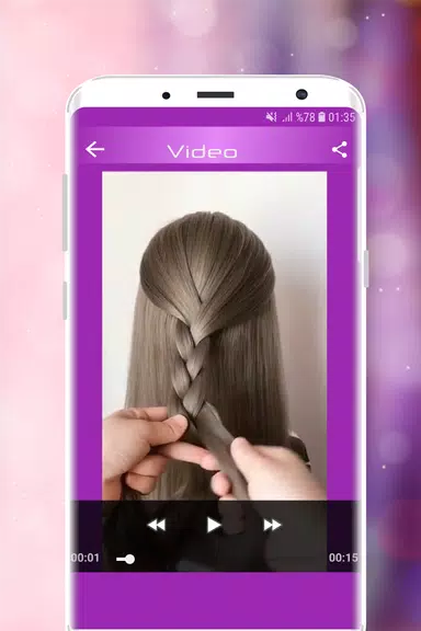 Hairstyles Step by Step Videos 스크린샷 4