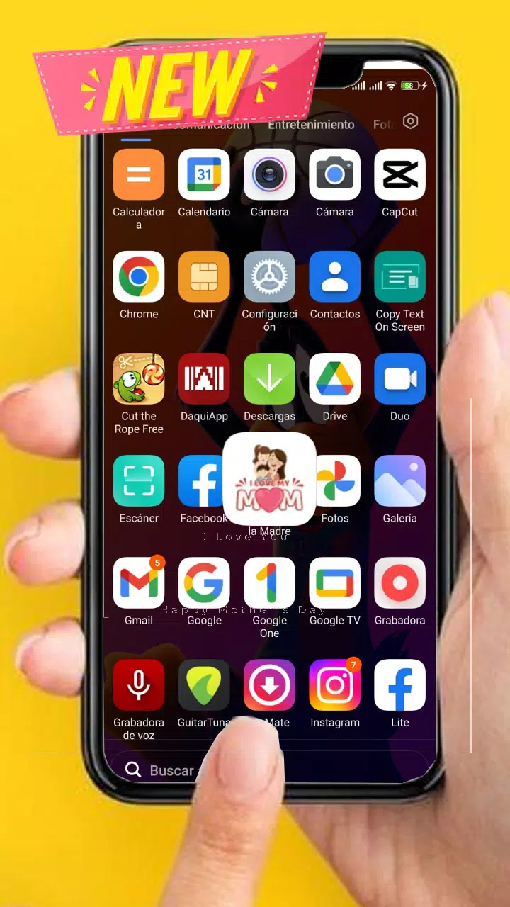 Feliz Día MAMA, Stickers mom应用截图第1张