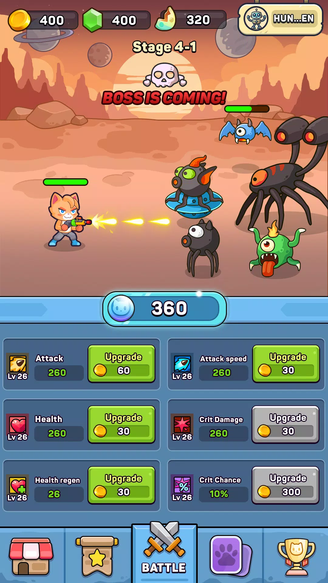 Cat Battle 스크린샷 3