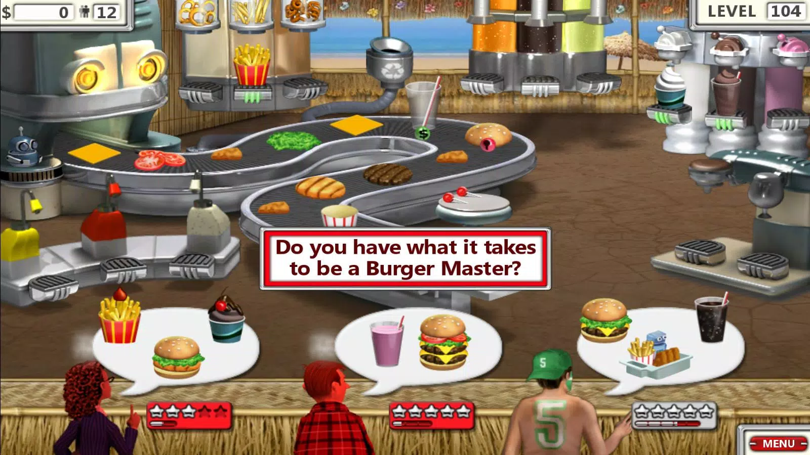 Schermata Burger Shop 2 3