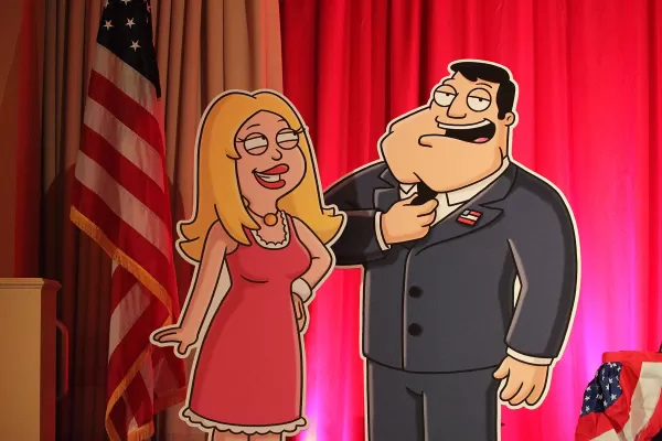 American Dad is back. Photo by Frederick M. Brown/Getty Images.