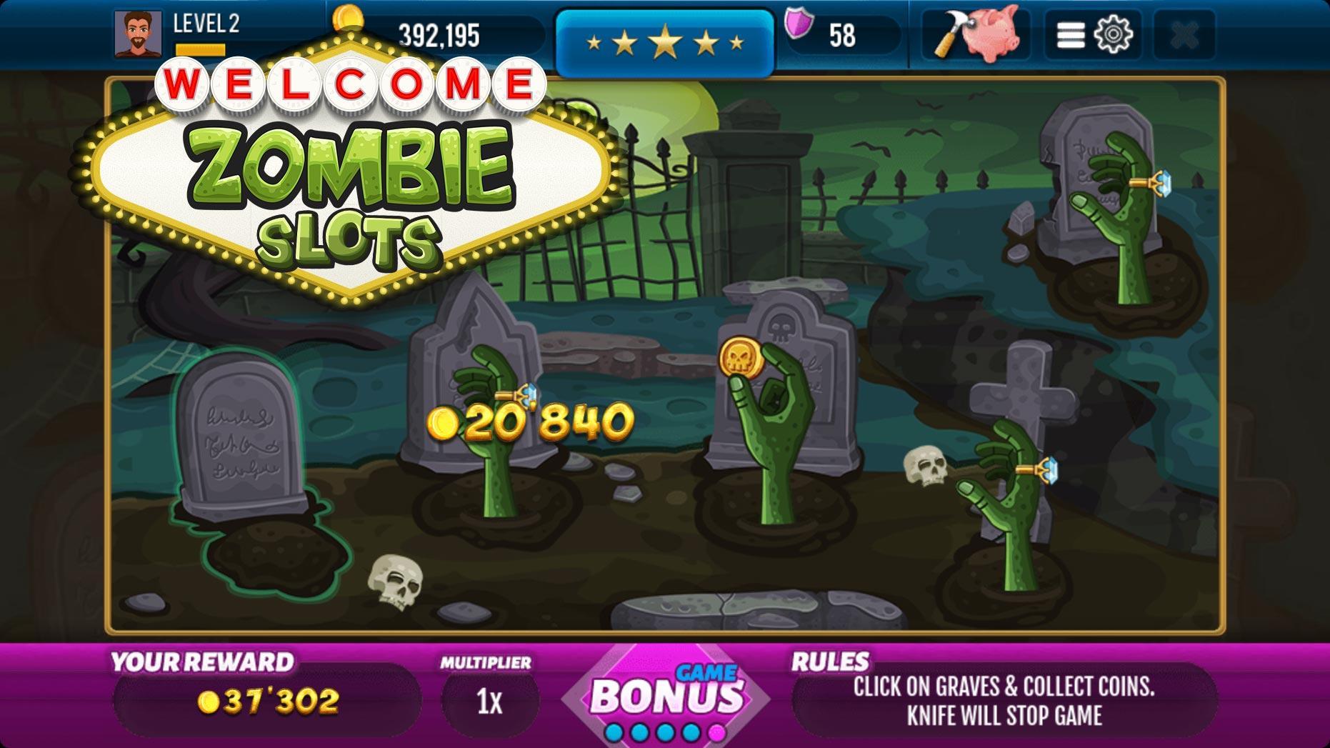Schermata Zombie Casino Slot Machine 3
