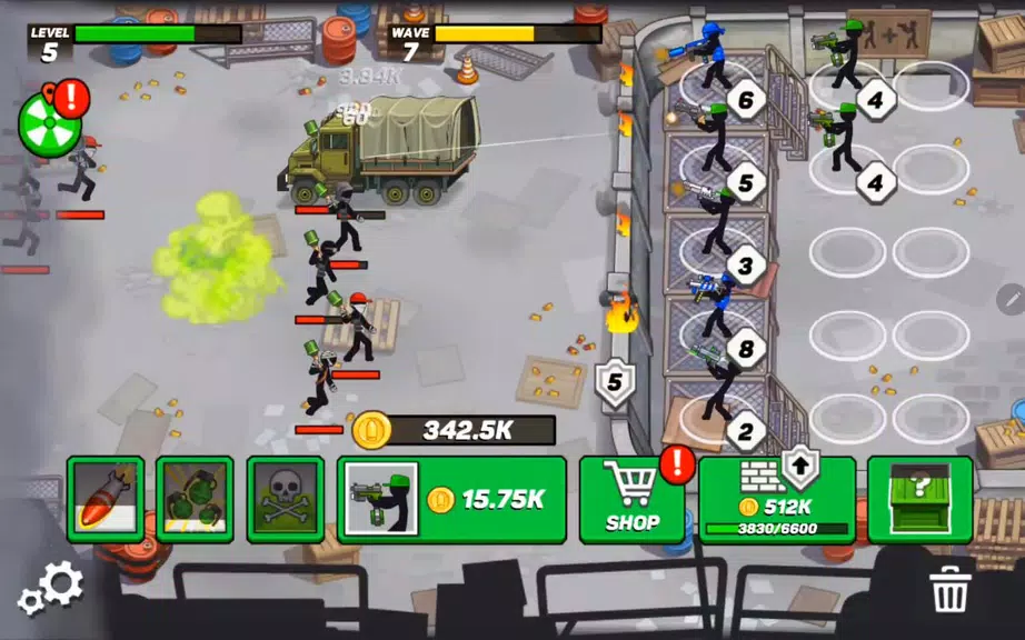 Stickman Defenders: Stick War应用截图第1张