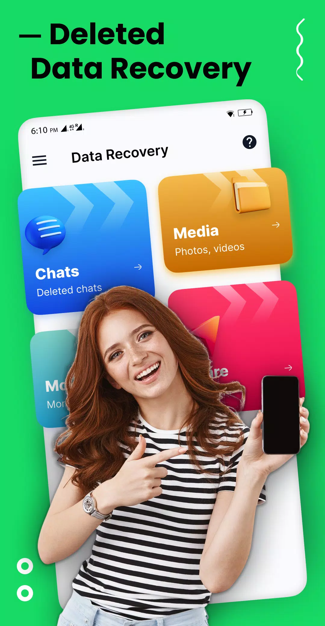 Delete Messages Recovery Schermafbeelding 1
