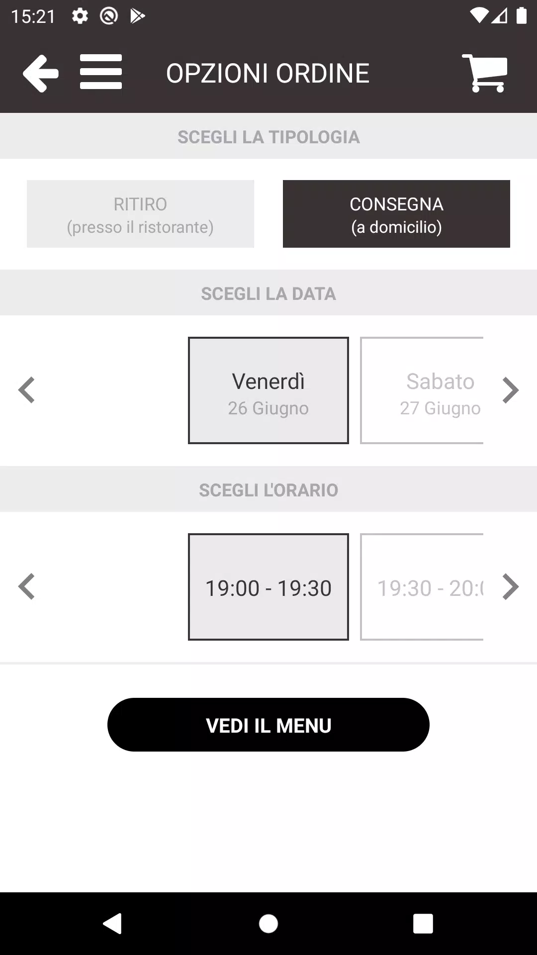 Pizzeria Dabbe Captura de pantalla 2