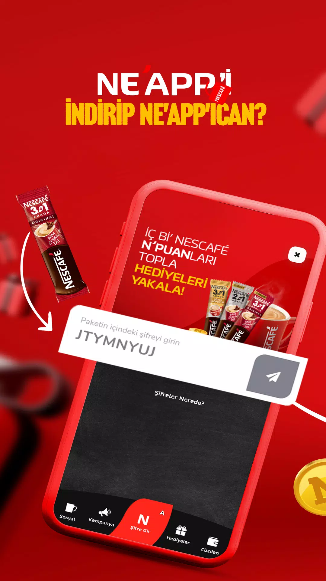Nescafé 3ü1 Arada NE'APP Screenshot 1