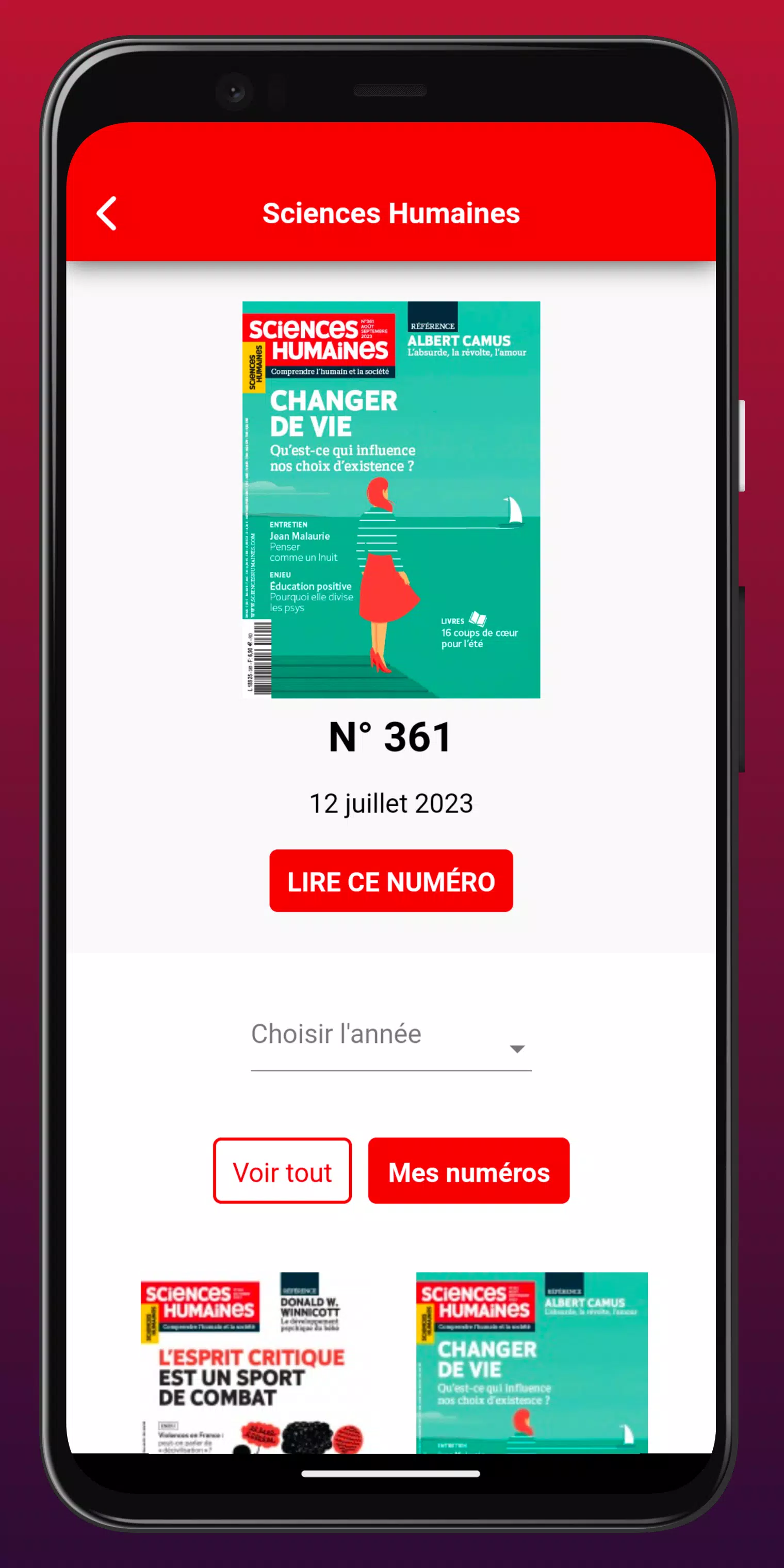 Sciences Humaines應用截圖第3張