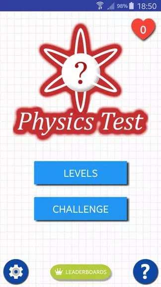 Physics Test ဖန်သားပြင်ဓာတ်ပုံ 1