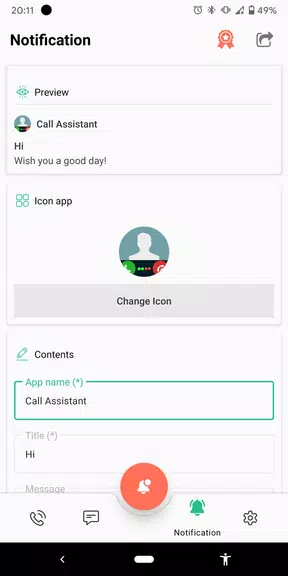 Fake Call and Sms应用截图第3张