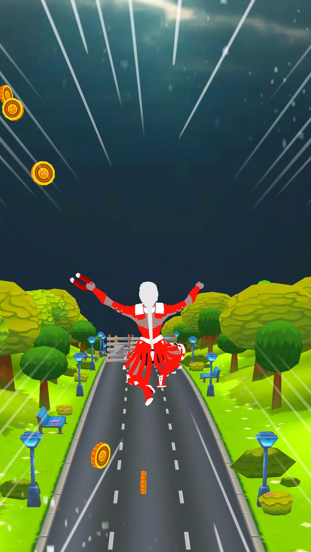 Wonder Lady Runner: Christmas Screenshot 2