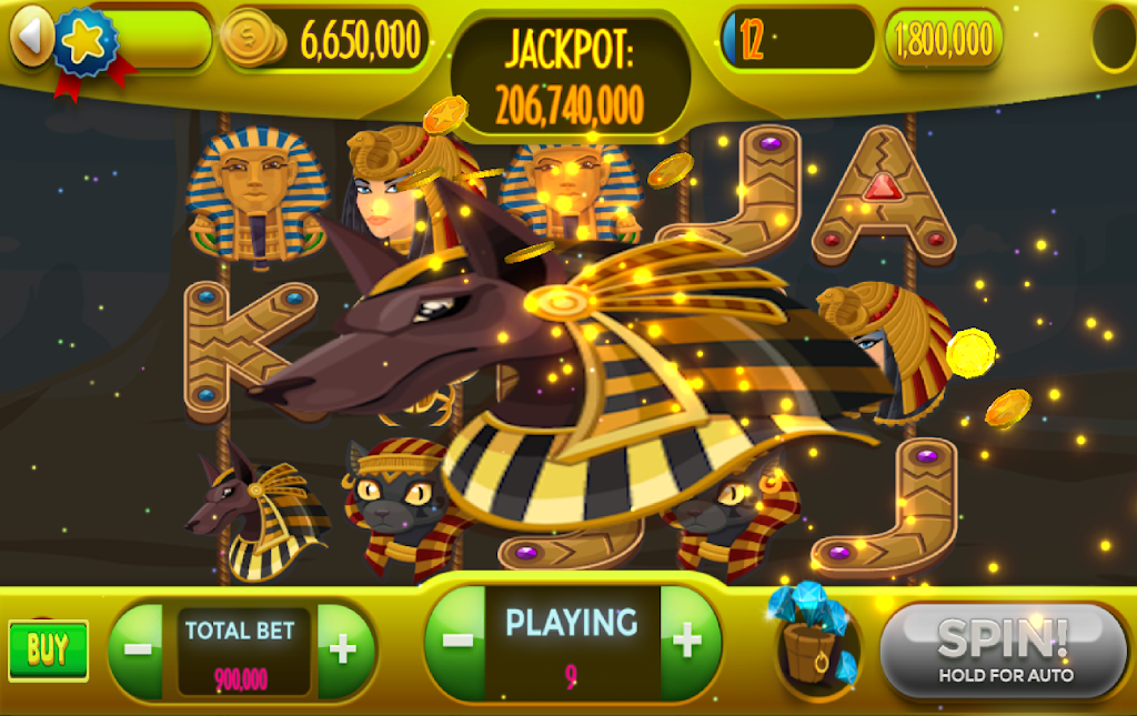 Egyptian Treasures Free Casino Slots应用截图第2张