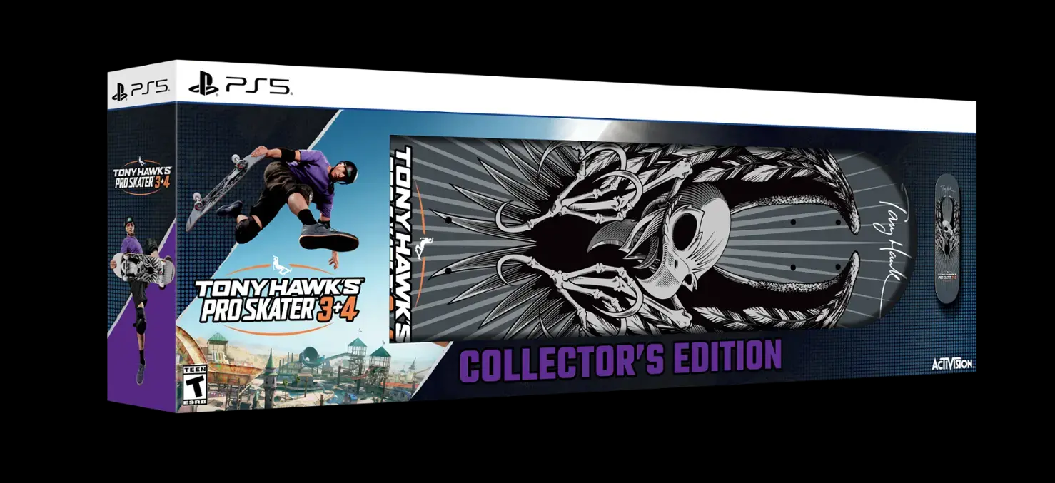 托尼·霍克（Tony Hawk）的專業滑冰運動員3 + 4：揭示了版本