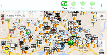 MapChat Ảnh chụp màn hình 2