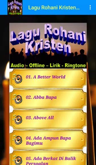 Lagu Rohani Kristen Offline Tangkapan skrin 2