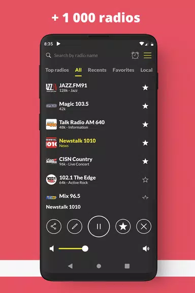 Radio Canada: Online FM Radio Zrzut ekranu 1