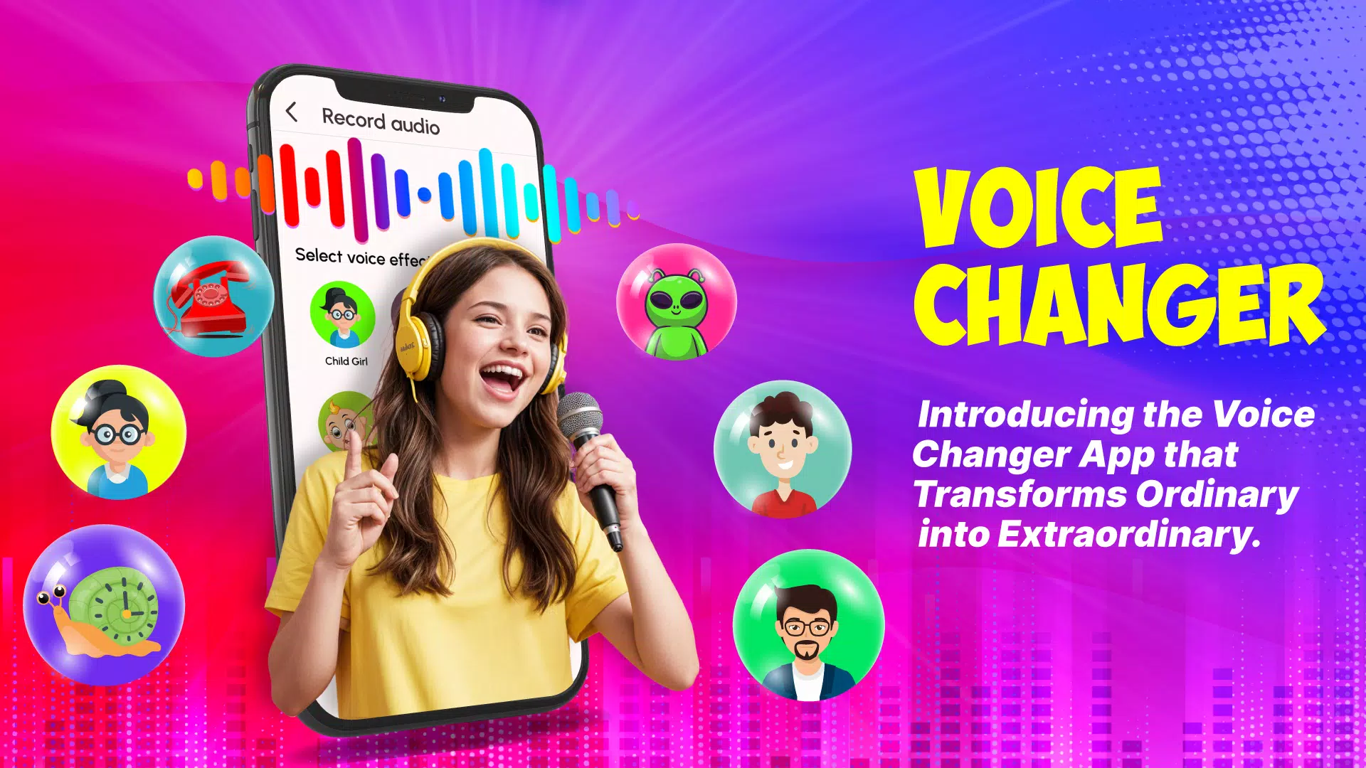 Voice Changer Male to Female Capture d’écran 1