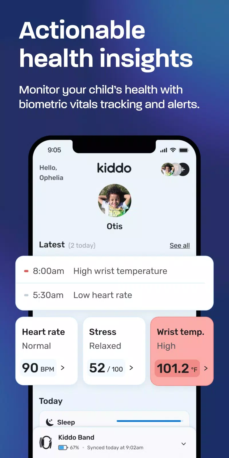 Kiddo Health Captura de tela 2
