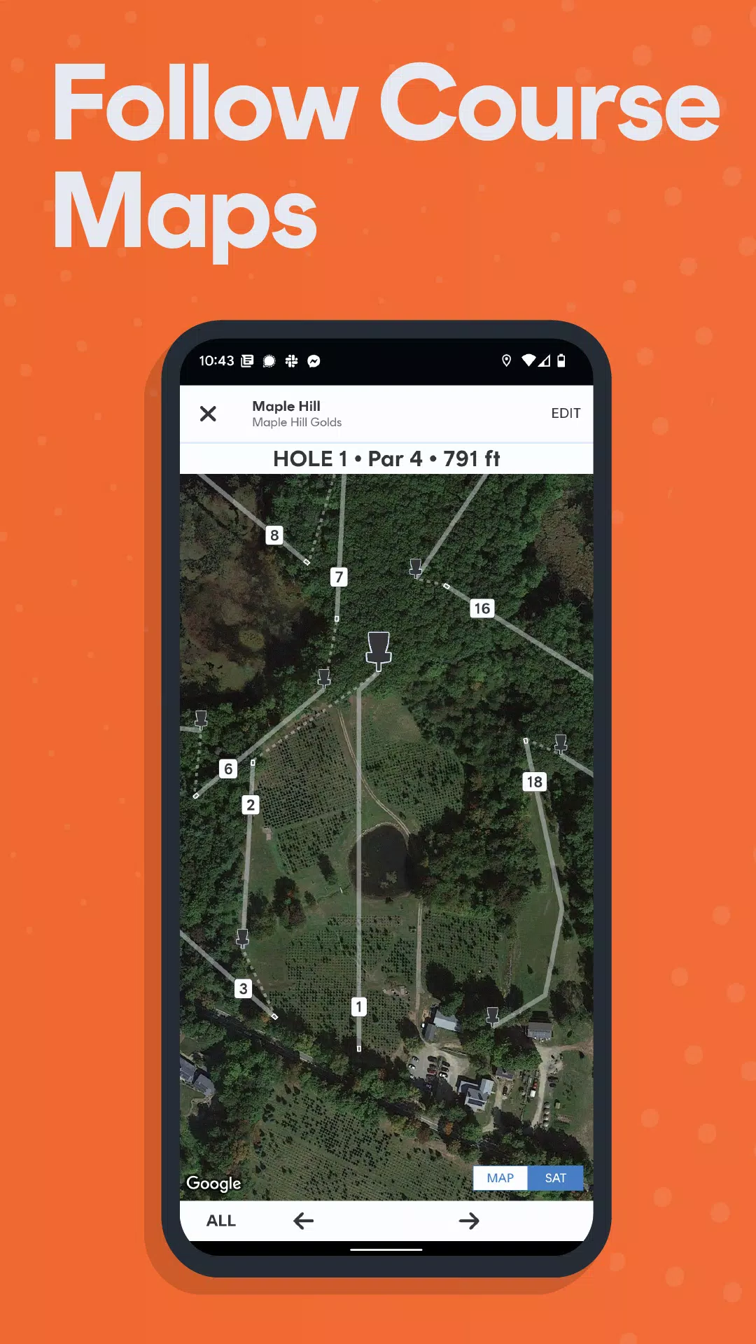 UDisc Disc Golf App應用截圖第2張