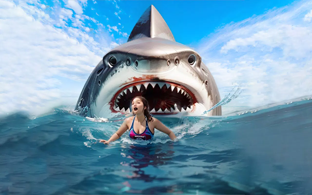 Angry Shark Attack Shark Game应用截图第3张