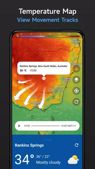 Live Weather & Radar Map 스크린샷 3