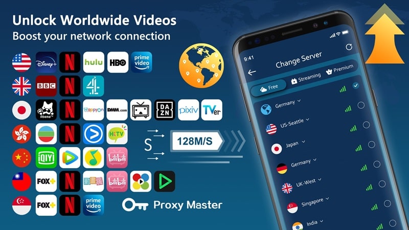 Super VPN Proxy - Proxy Master スクリーンショット 4