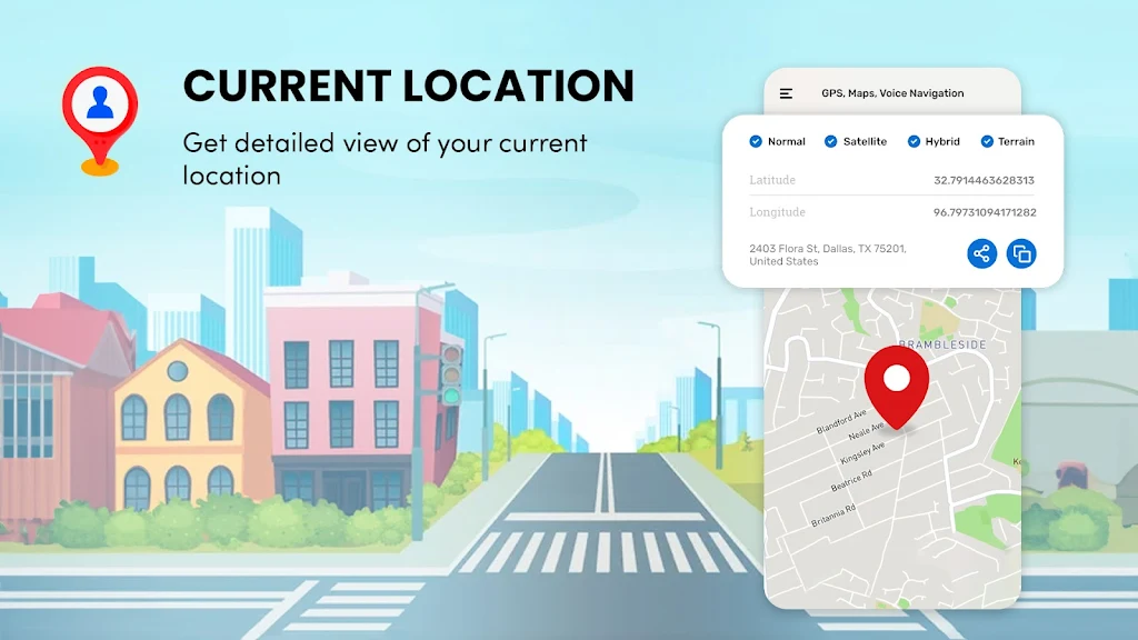 マップ、GPS、運転ルート スクリーンショット 3