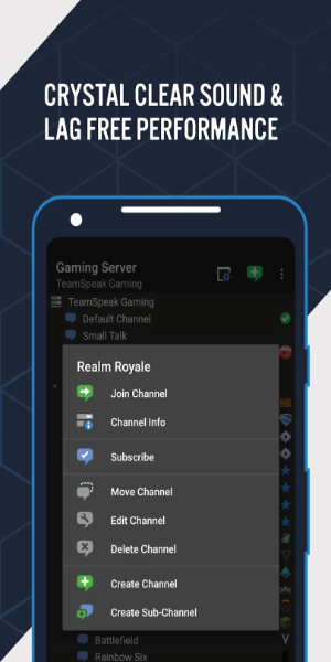TeamSpeak 3 - Voice Chat Скриншот 2