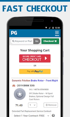 Auto Parts Geek Captura de pantalla 1