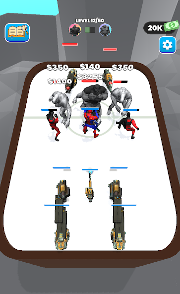 Merge Master Superhero Battle Mod Capture d’écran 2