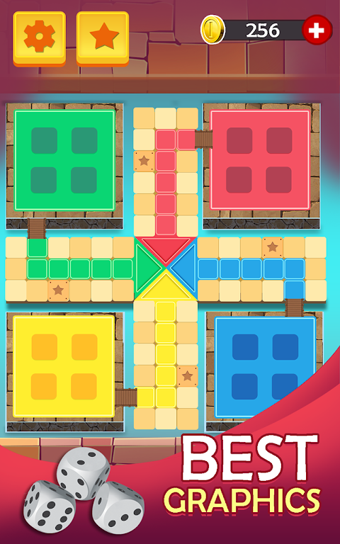 Ludo Fun: Free Family Dice Game Captura de pantalla 1