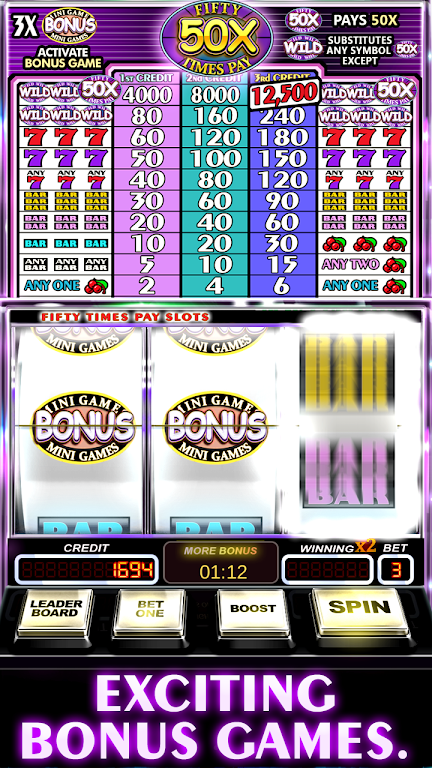 Free Slot Machine 50X Pay应用截图第3张