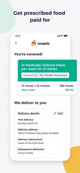 Tangelo - Get Food Prescribed! Screenshot 4
