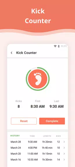 Pregnancy App スクリーンショット 3