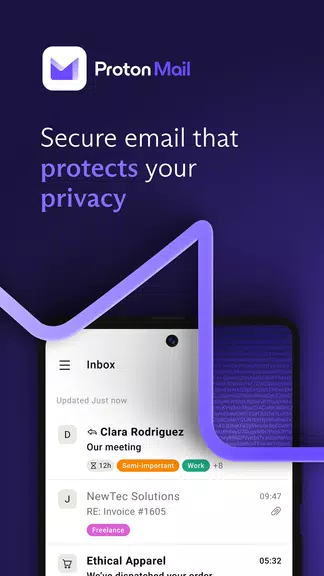 Proton Mail: Encrypted Email Ekran Görüntüsü 1
