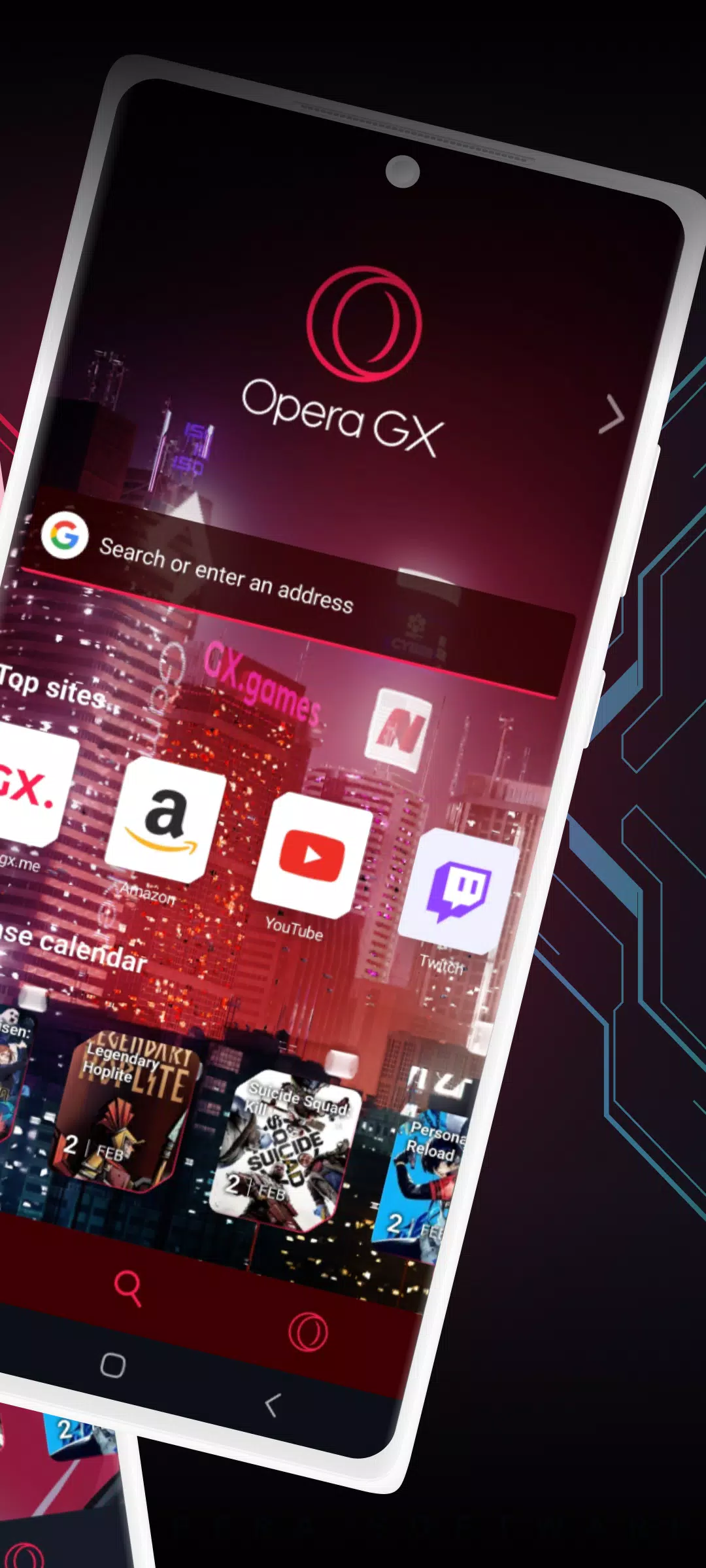 Opera GX: Gaming Browser Screenshot 2