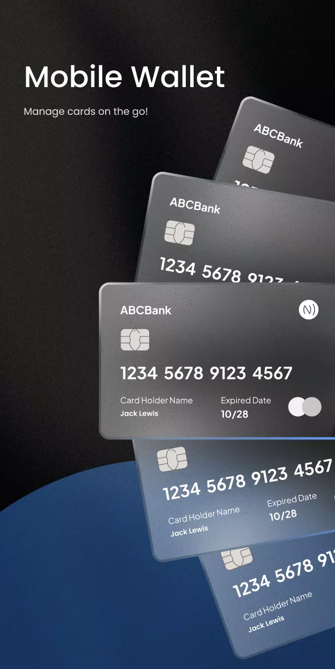 Schermata Mobile Wallet: Cards & NFC 1
