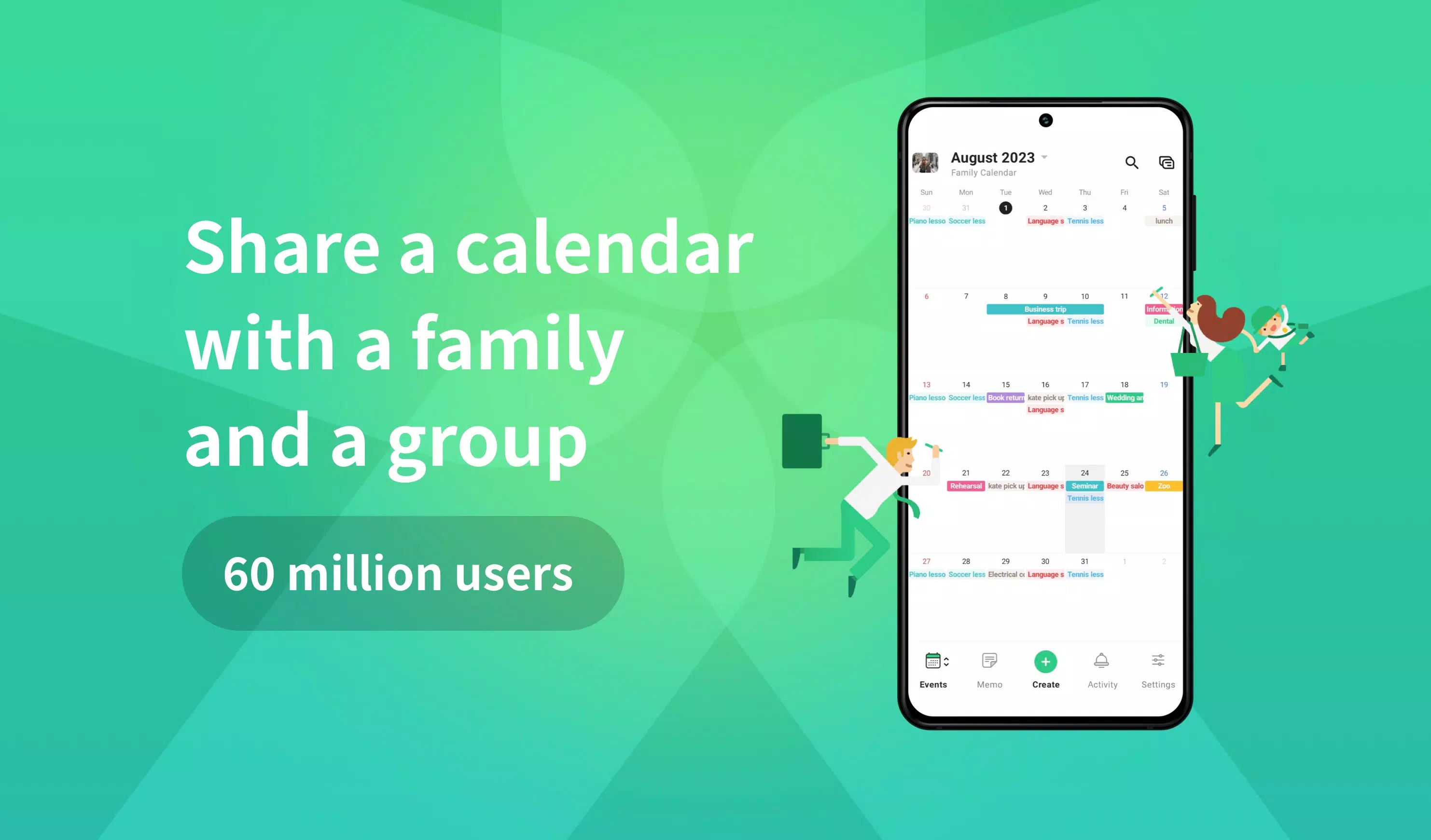 TimeTree Screenshot 1