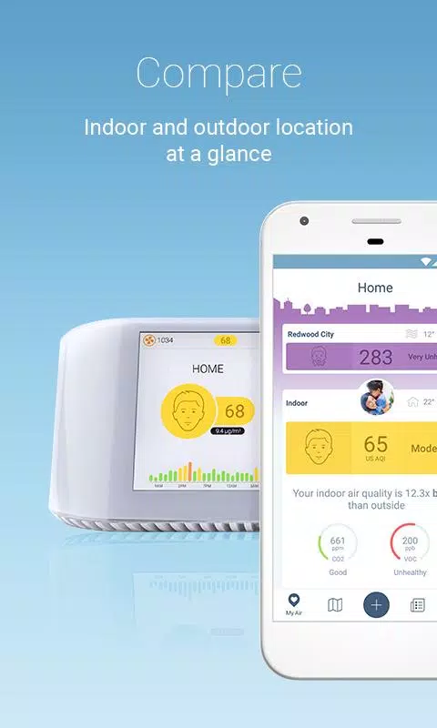 Schermata IQAir AirVisual | Air Quality 4